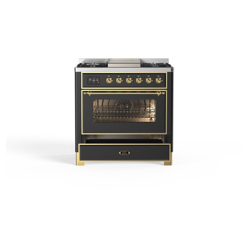 Majestic II Series 36" Dual Fuel Natural Gas Freestanding Range UM09FDNS3MGG