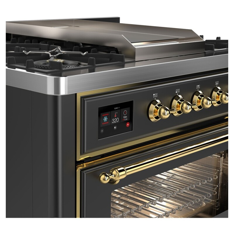 Majestic II Series 36" Dual Fuel Natural Gas Freestanding Range UM09FDNS3MGG