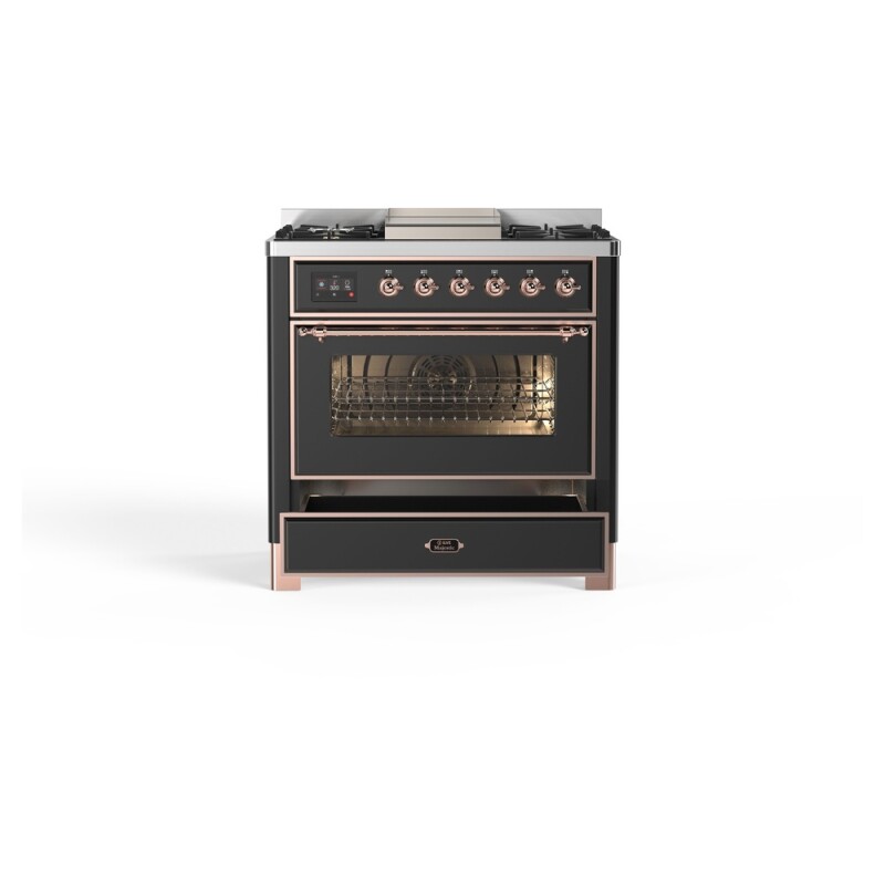 Majestic II Series 36" Dual Fuel Natural Gas Freestanding Range UM09FDNS3MGP