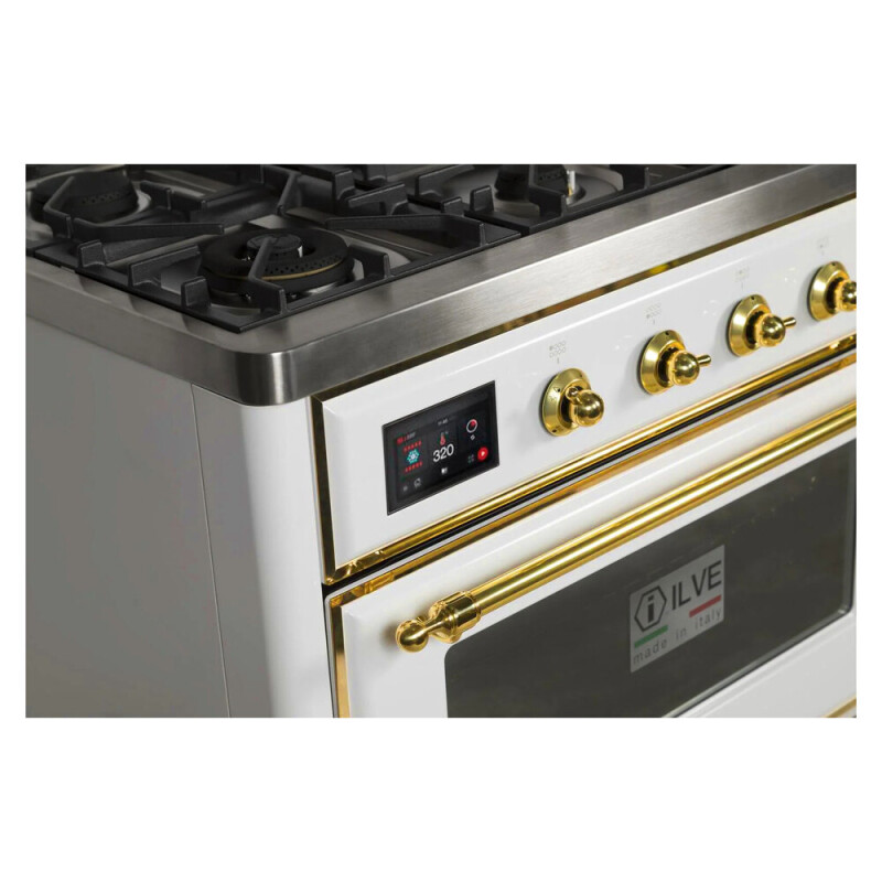 Majestic II Series 36" Dual Fuel Natural Gas Freestanding Range UM09FDNS3WHG