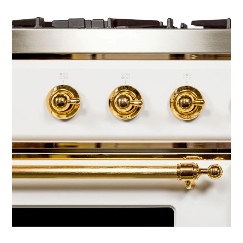 Majestic II Series 36" Dual Fuel Natural Gas Freestanding Range UM09FDNS3WHG