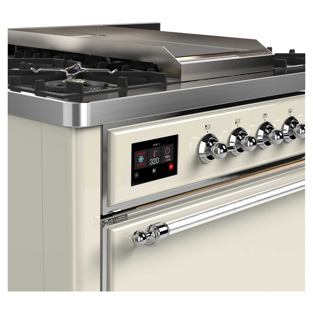 Majestic II Series 36" Dual Fuel Liquid Propane Freestanding Range UM09FDQNS3AWCLP