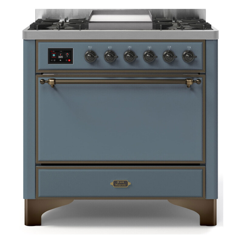 Series 36" Dual Fuel Natural Gas Freestanding Range UM09FDQNS3BGB