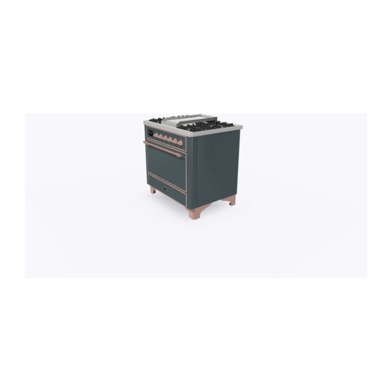 Series 36" Dual Fuel Natural Gas Freestanding Range UM09FDQNS3BGP