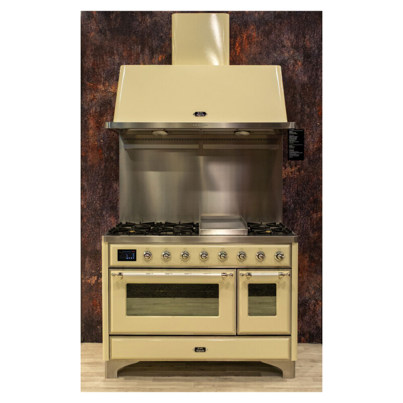Majestic II Series 48" Dual Fuel Natural Gas Freestanding Range UM12FDNS3AWC