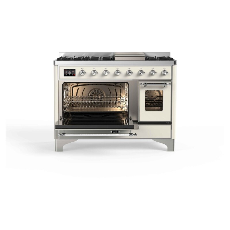 Majestic II Series 48" Dual Fuel Natural Gas Freestanding Range UM12FDNS3AWC