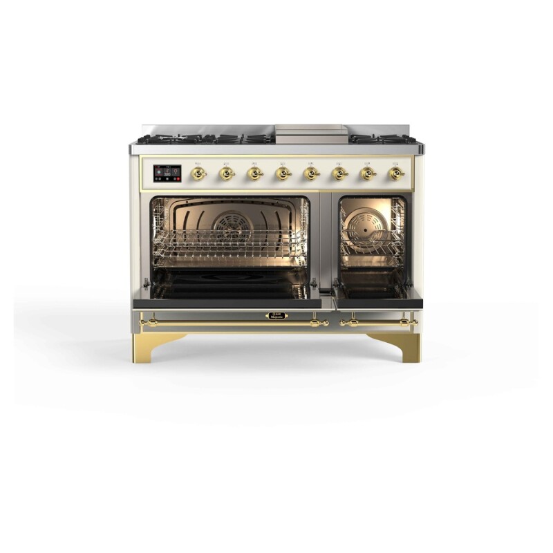 Majestic II Series 48" Dual Fuel Natural Gas Freestanding Range UM12FDNS3AWG