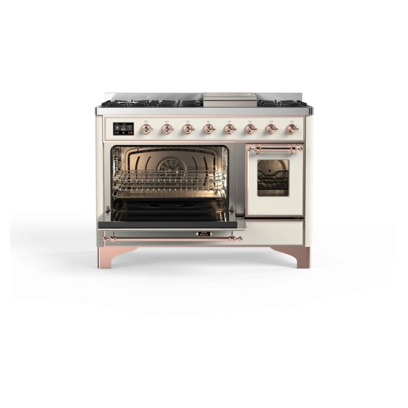 Majestic II Series 48" Dual Fuel Natural Gas Freestanding Range UM12FDNS3AWP