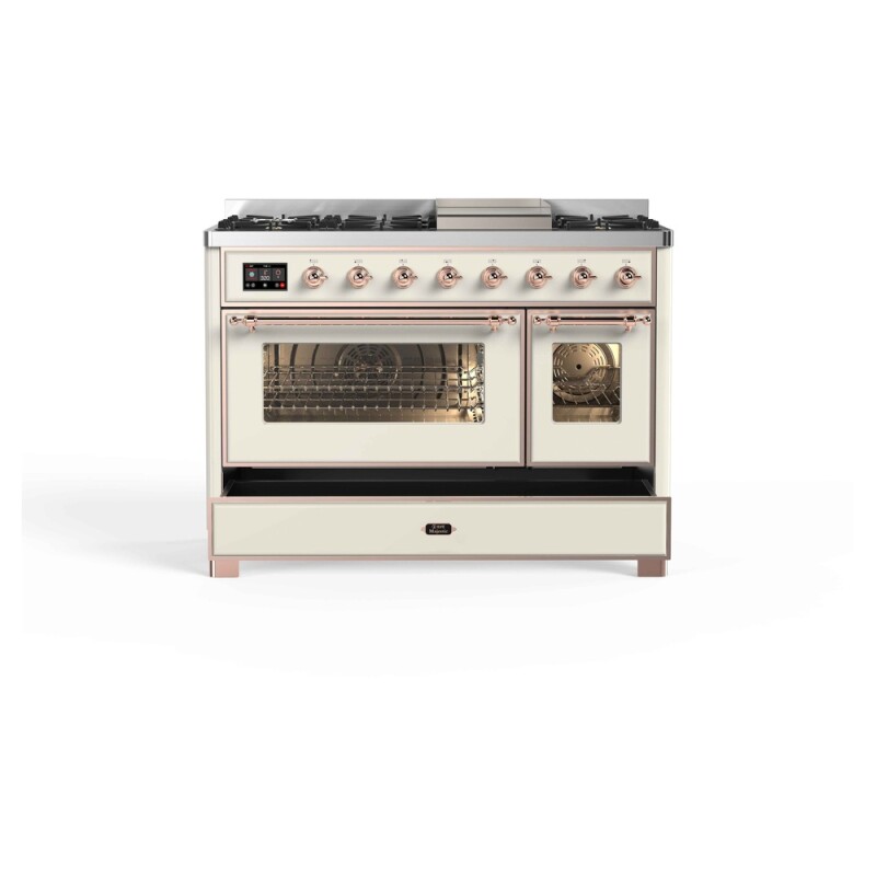 Majestic II Series 48" Dual Fuel Natural Gas Freestanding Range UM12FDNS3AWP