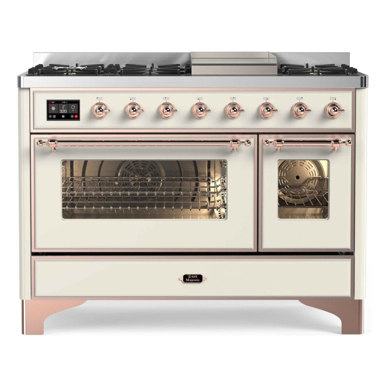 Majestic II Series 48" Dual Fuel Liquid Propane Freestanding Range UM12FDNS3EGPLP