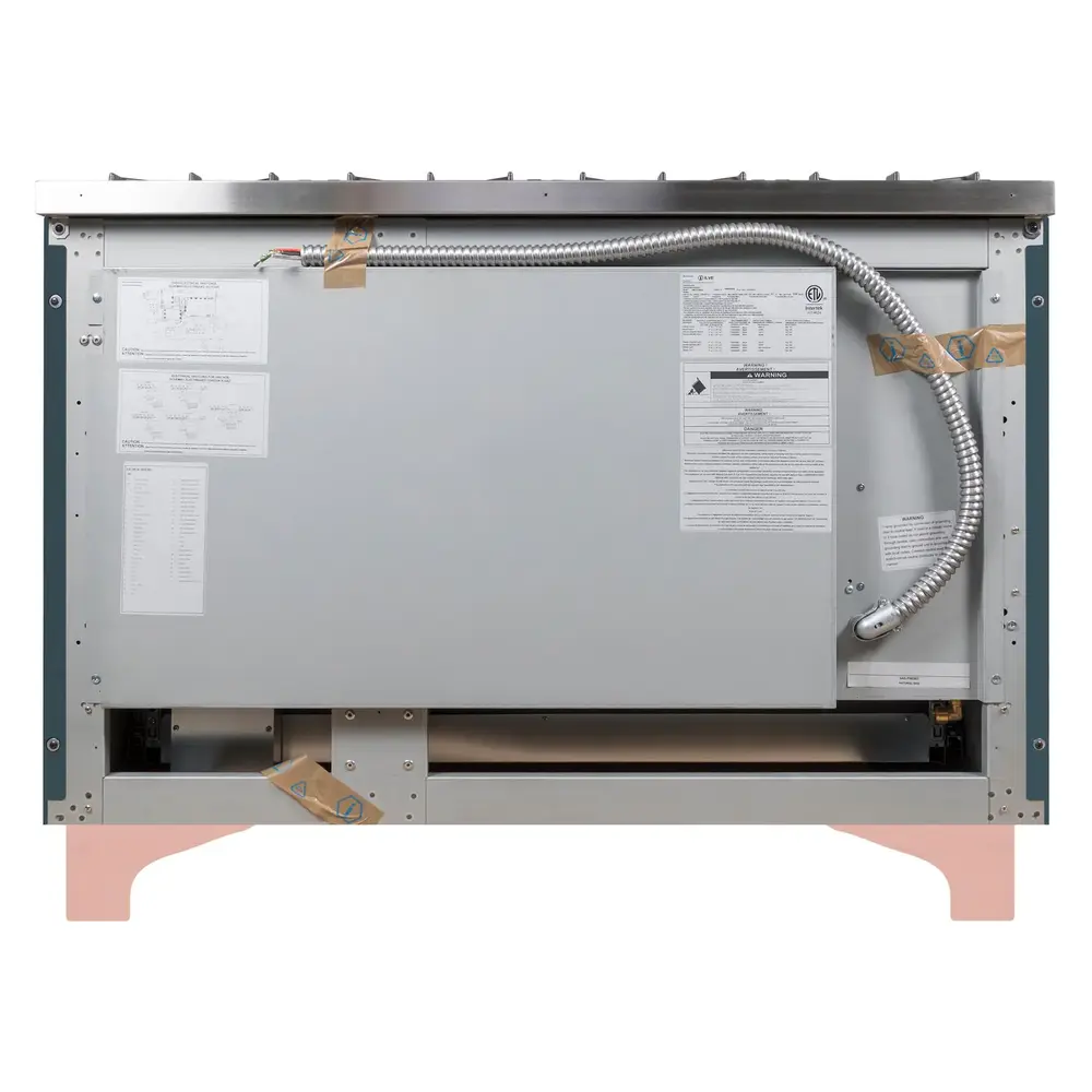 Majestic II Series 48 inch Freestanding Dual Fuel Range with Natural Gas, 8 Sealed Brass Burners, Double Ovens, 5.02 cu. ft. Total Oven Capacity, Griddle, Convection Oven, Continuous Grates,  UM12FDNS3BGP