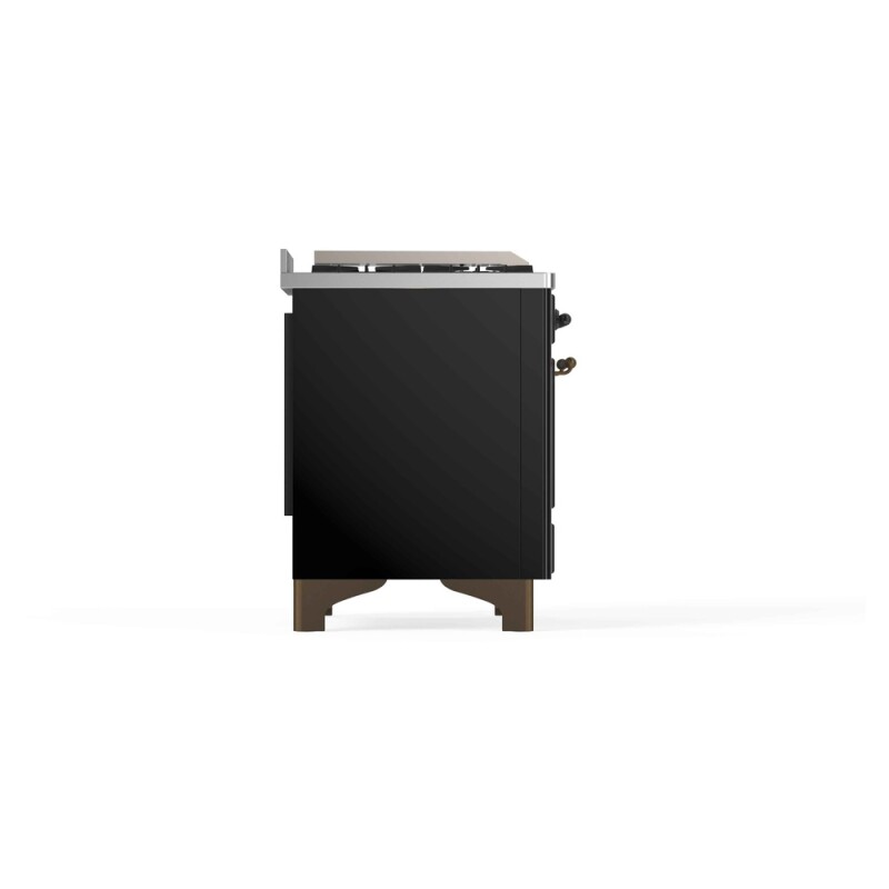 Majestic II Series 48" Dual Fuel Natural Gas Freestanding Range UM12FDNS3BKB