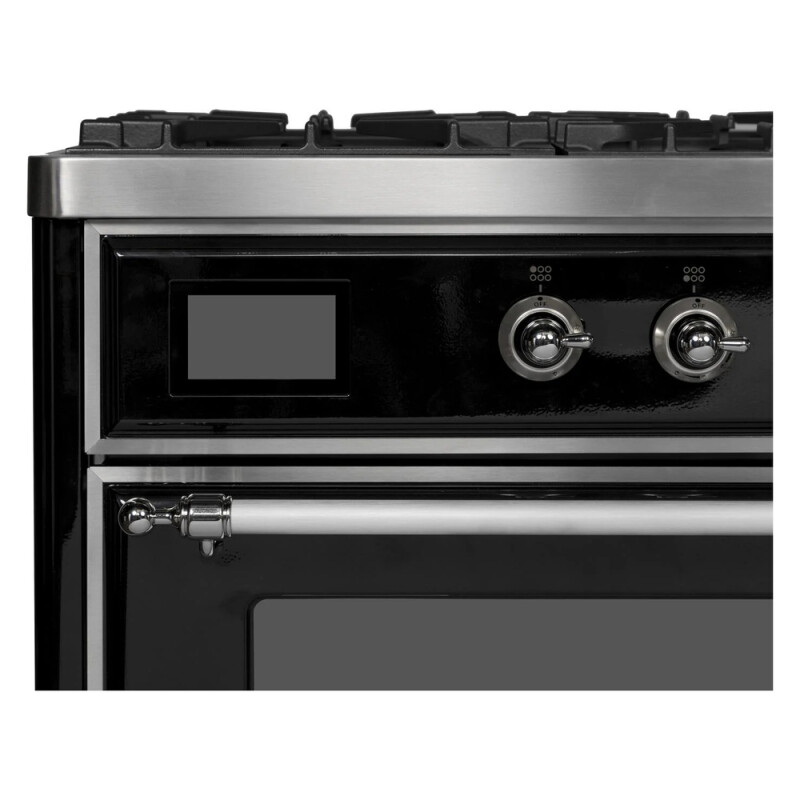 Majestic II Series 48" Dual Fuel Natural Gas Freestanding Range UM12FDNS3BKC