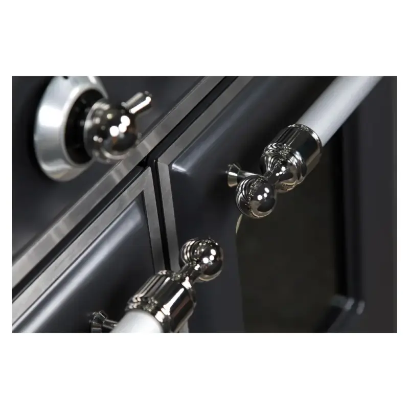 Majestic II Series 48" Dual Fuel Natural Gas Freestanding Range UM12FDNS3BKC