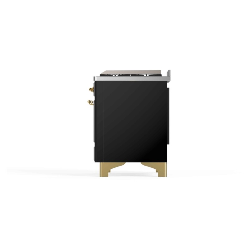 Majestic II Series 48" Dual Fuel Natural Gas Freestanding Range UM12FDNS3BKG