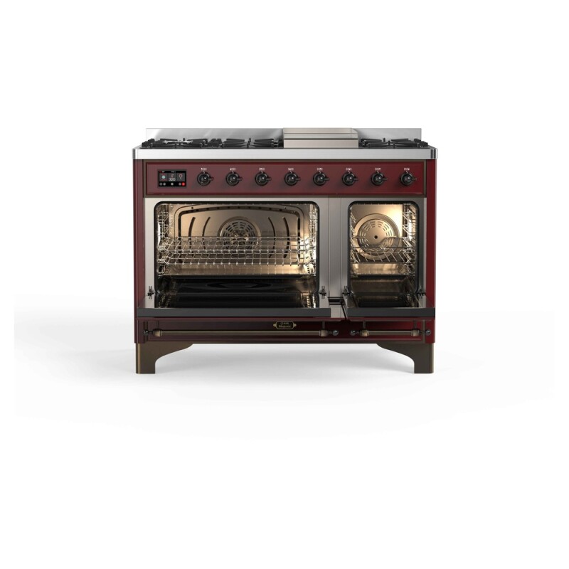 Majestic II Series 48" Dual Fuel Natural Gas Freestanding Range UM12FDNS3BUB