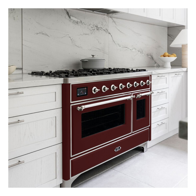 Majestic II Series 48" Dual Fuel Natural Gas Freestanding Range UM12FDNS3BUC