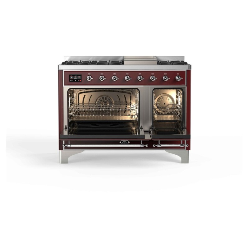 Majestic II Series 48" Dual Fuel Natural Gas Freestanding Range UM12FDNS3BUC