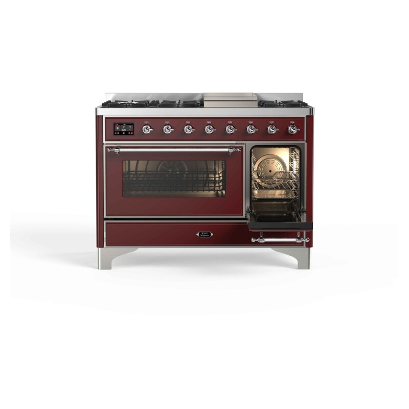 Majestic II Series 48" Dual Fuel Natural Gas Freestanding Range UM12FDNS3BUC