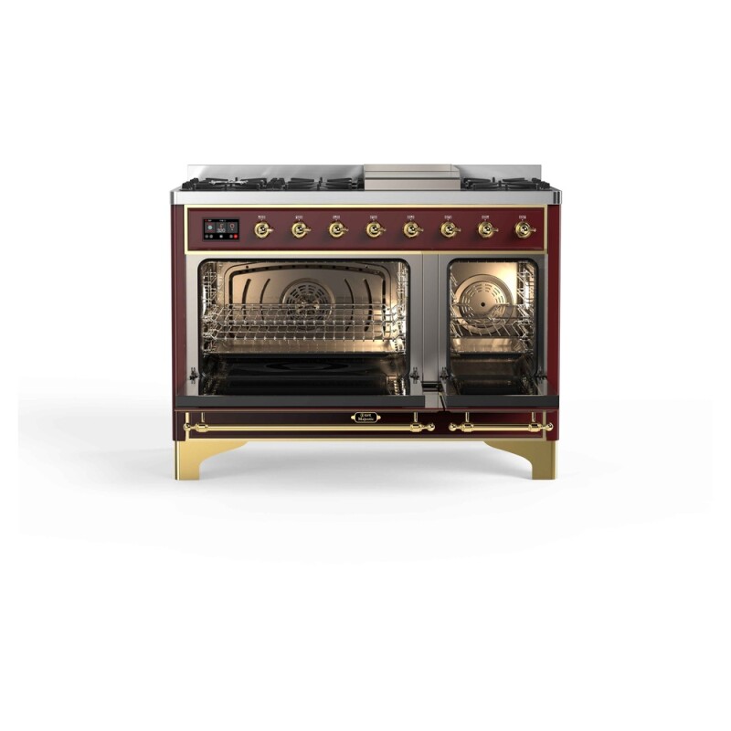 Majestic II Series 48" Dual Fuel Liquid Propane Freestanding Range UM12FDNS3BUGLP