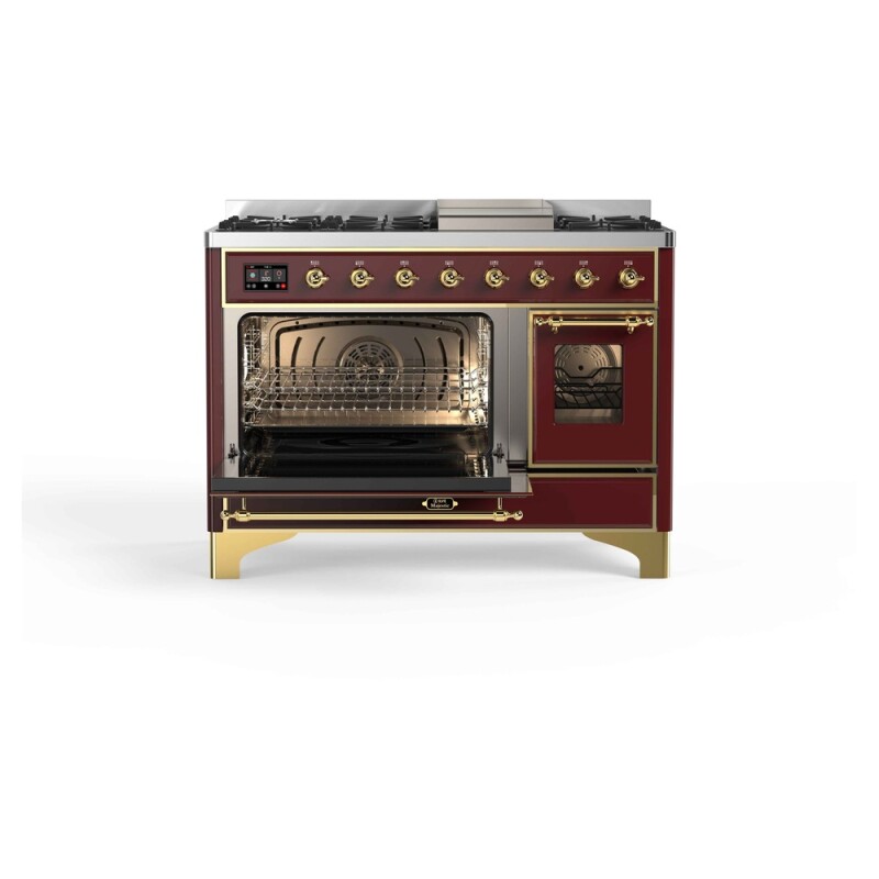 Majestic II Series 48" Dual Fuel Liquid Propane Freestanding Range UM12FDNS3BUGLP