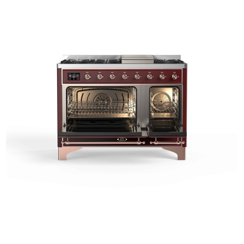 Majestic II Series 48" Dual Fuel Natural Gas Freestanding Range UM12FDNS3BUP