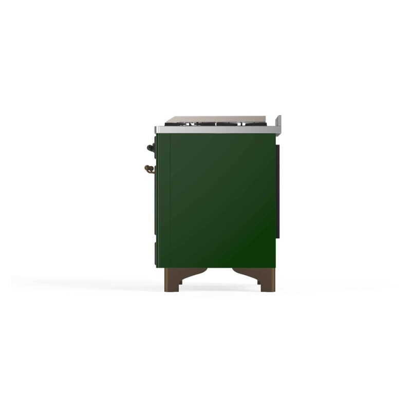 Majestic II Series 48" Dual Fuel Natural Gas Freestanding Range UM12FDNS3EGB