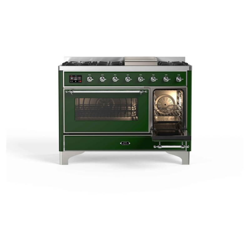 Majestic II Series 48" Dual Fuel Natural Gas Freestanding Range UM12FDNS3EGC