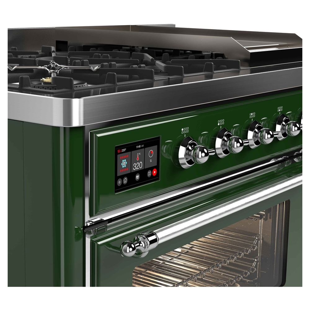 Majestic II Series 48" Dual Fuel Natural Gas Freestanding Range UM12FDNS3EGC