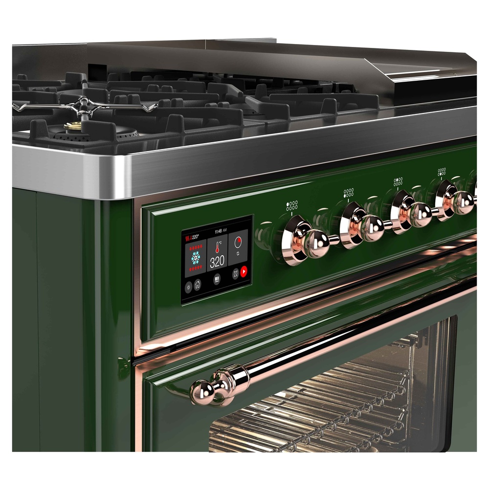 Majestic II Series 48" Dual Fuel Natural Gas Freestanding Range UM12FDNS3EGP