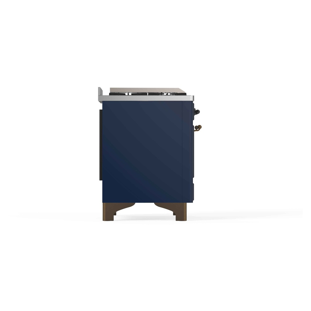 Majestic II Series 48" Dual Fuel Natural Gas Freestanding Range UM12FDNS3MBB