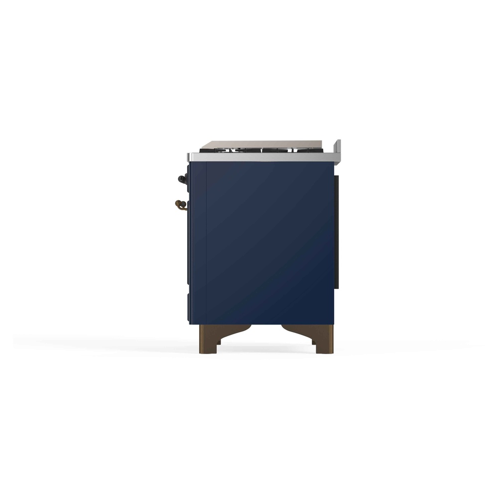 Majestic II Series 48" Dual Fuel Natural Gas Freestanding Range UM12FDNS3MBB