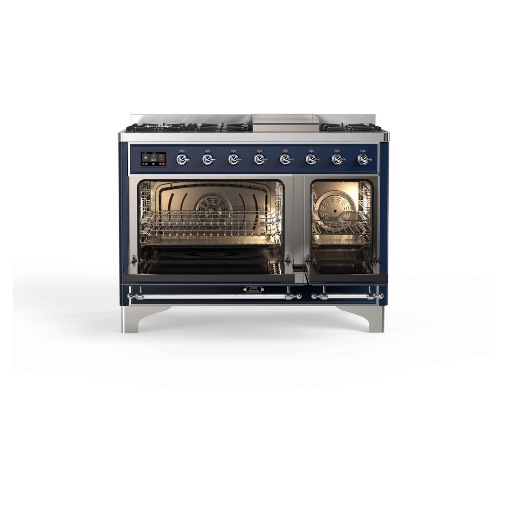 Majestic II Series 48" Dual Fuel Natural Gas Freestanding Range UM12FDNS3MBC