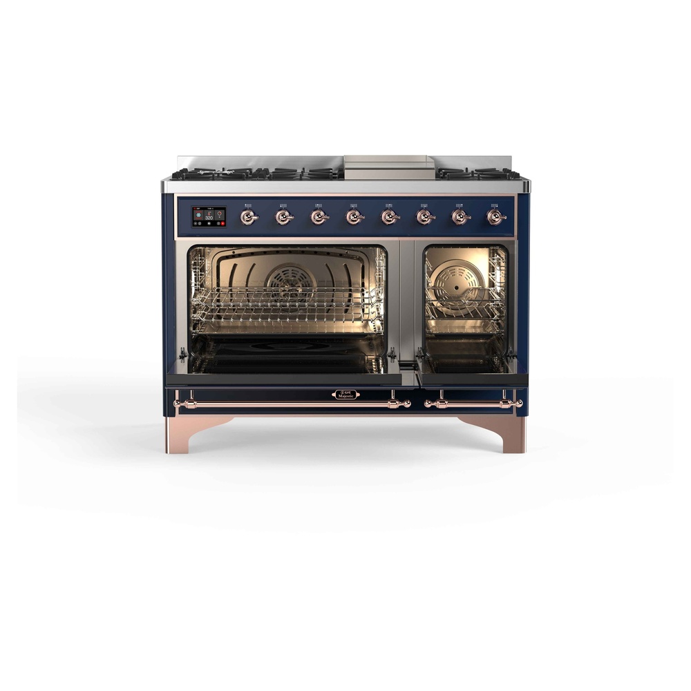 Majestic II Series 48" Dual Fuel Natural Gas Freestanding Range UM12FDNS3MBP