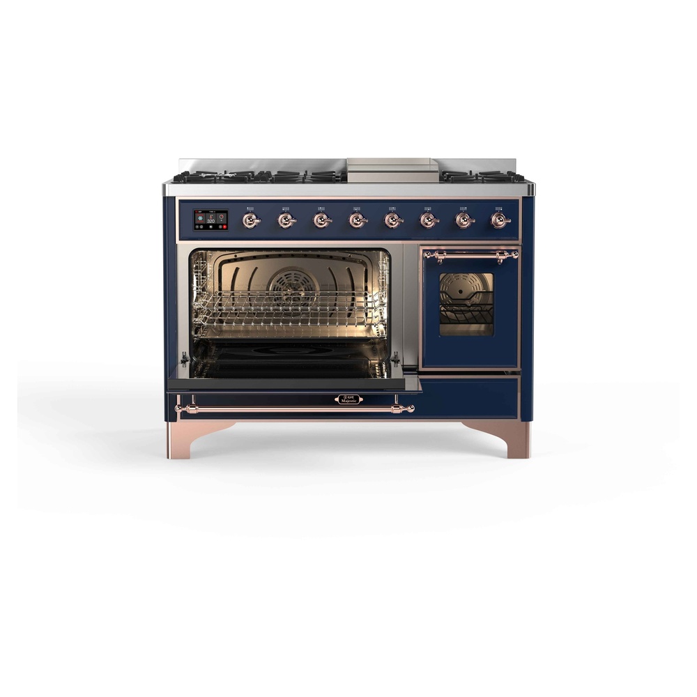 Majestic II Series 48" Dual Fuel Natural Gas Freestanding Range UM12FDNS3MBP