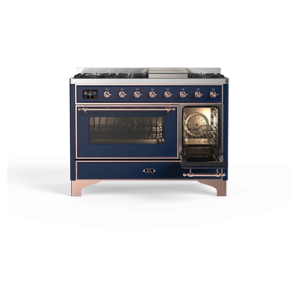 Majestic II Series 48" Dual Fuel Natural Gas Freestanding Range UM12FDNS3MBP