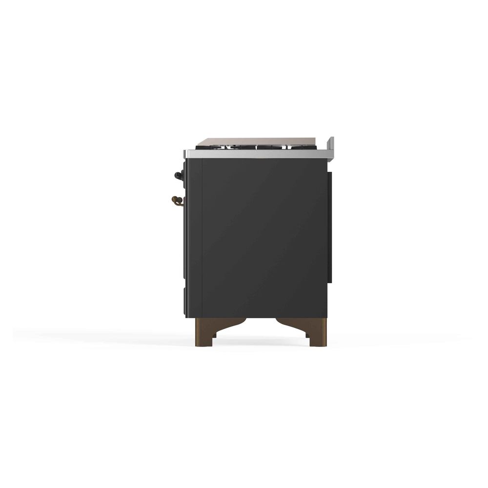 Majestic II Series 48" Dual Fuel Liquid Propane Freestanding Range UM12FDNS3MGBLP