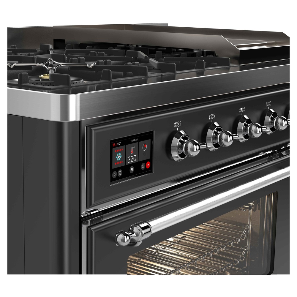 Majestic II Series 48" Dual Fuel Natural Gas Freestanding Range UM12FDNS3MGC