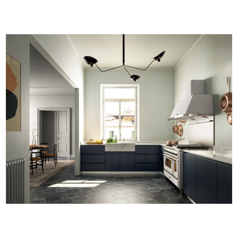 Majestic II Series 48" Dual Fuel Natural Gas Freestanding Range UM12FDNS3WHB