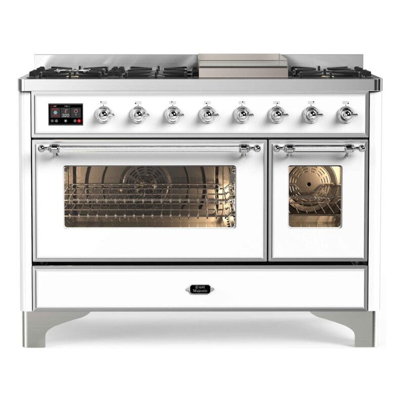 Majestic II Series 48" Dual Fuel Liquid Propane Freestanding Range UM12FDNS3BUCLP