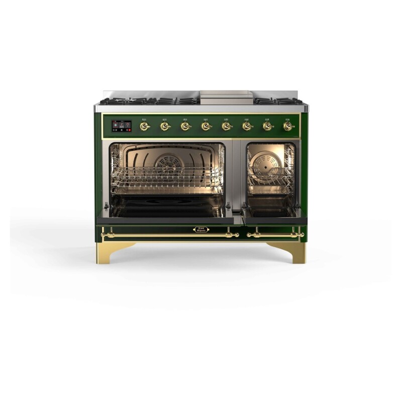 Majestic II Series 48" Dual Fuel Natural Gas Freestanding Range UM12FDQNS3EGG