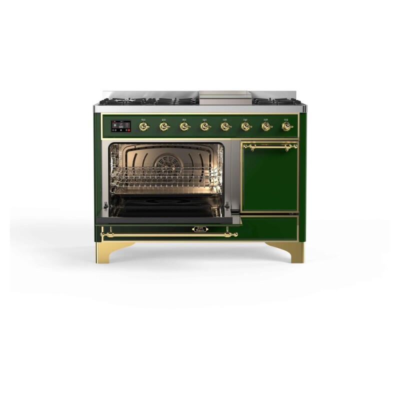 Majestic II Series 48" Dual Fuel Natural Gas Freestanding Range UM12FDQNS3EGG