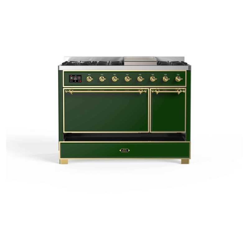 Majestic II Series 48" Dual Fuel Natural Gas Freestanding Range UM12FDQNS3EGG