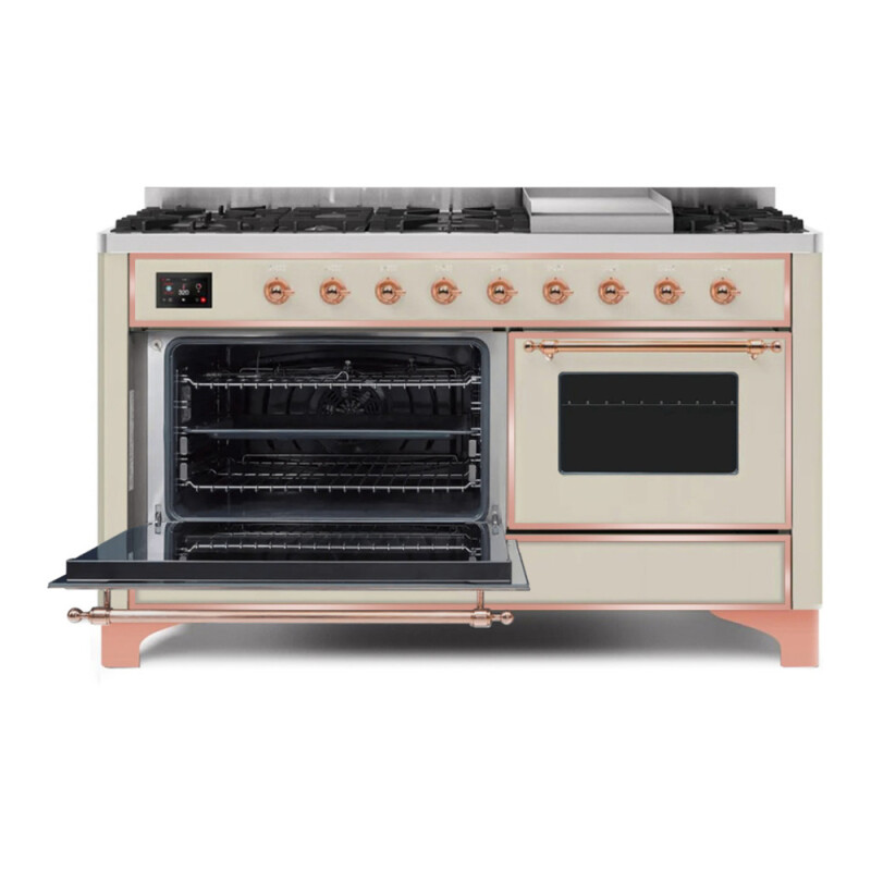 Majestic II Series 60" Dual Fuel Natural Gas Freestanding Range UM15FDNS3AWP