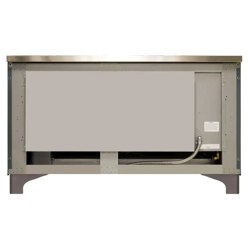 Majestic II Series 60" Dual Fuel Natural Gas Freestanding Range UM15FDNS3BGB