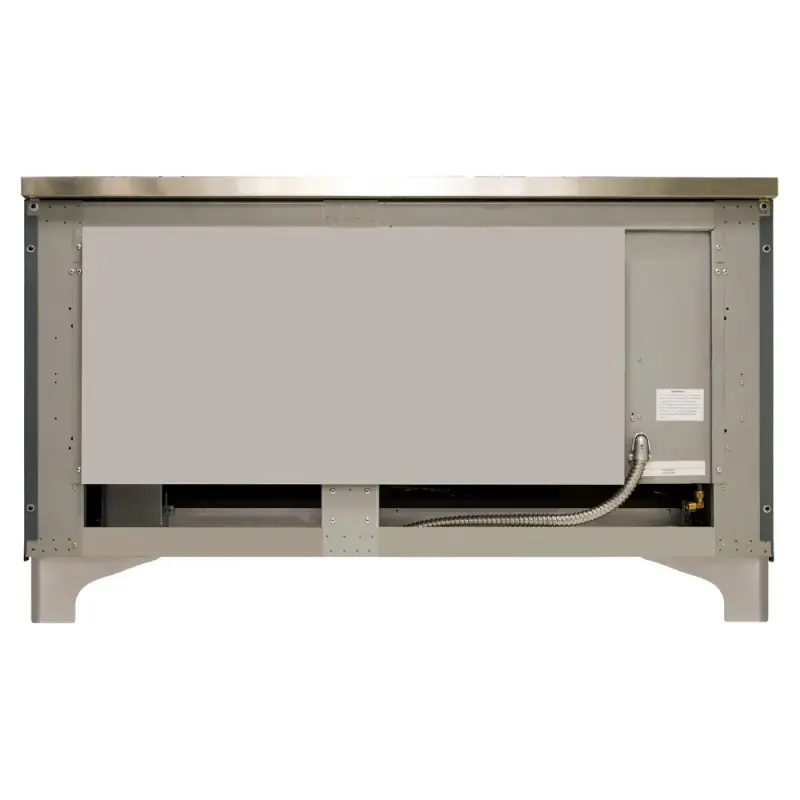 Majestic II Series 60 inch Freestanding Dual Fuel Range with Natural Gas, 9 Sealed Brass Burners, Double Ovens, 5.02 cu. ft. Total Oven Capacity, Griddle, Convection Oven, Continuous Grates,  UM15FDNS3BGC