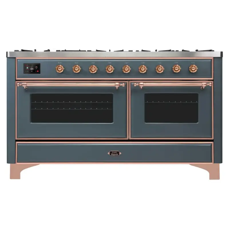 Majestic II Series 60" Dual Fuel Natural Gas Freestanding Range UM15FDNS3BGP