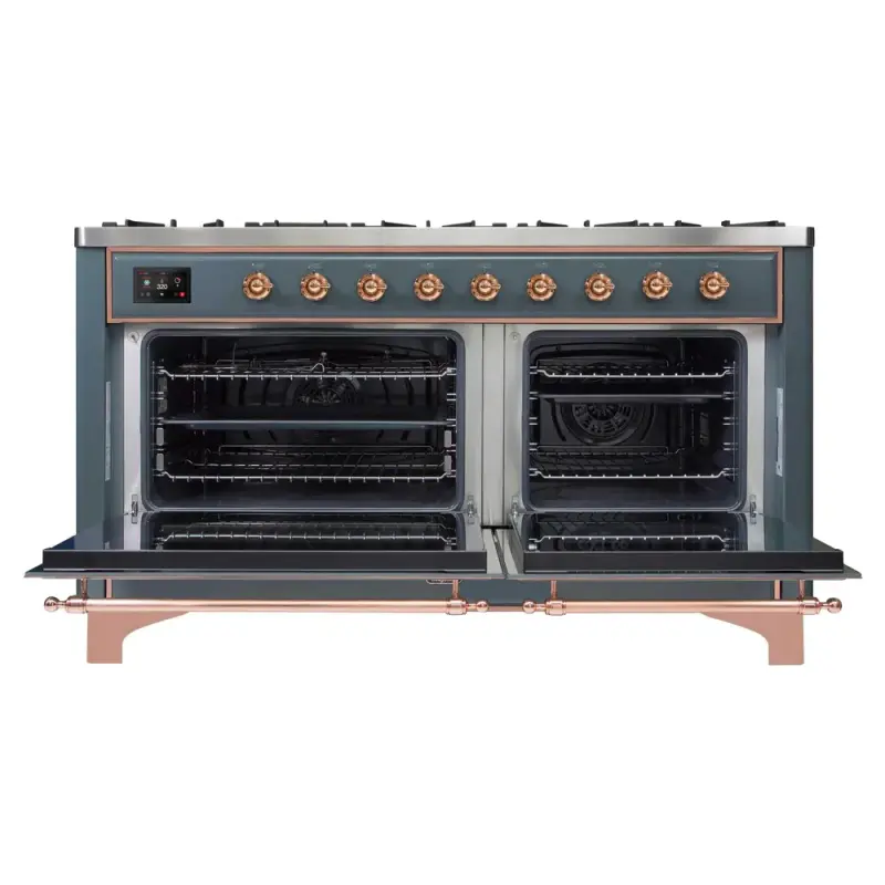 Majestic II Series 60" Dual Fuel Natural Gas Freestanding Range UM15FDNS3BGP