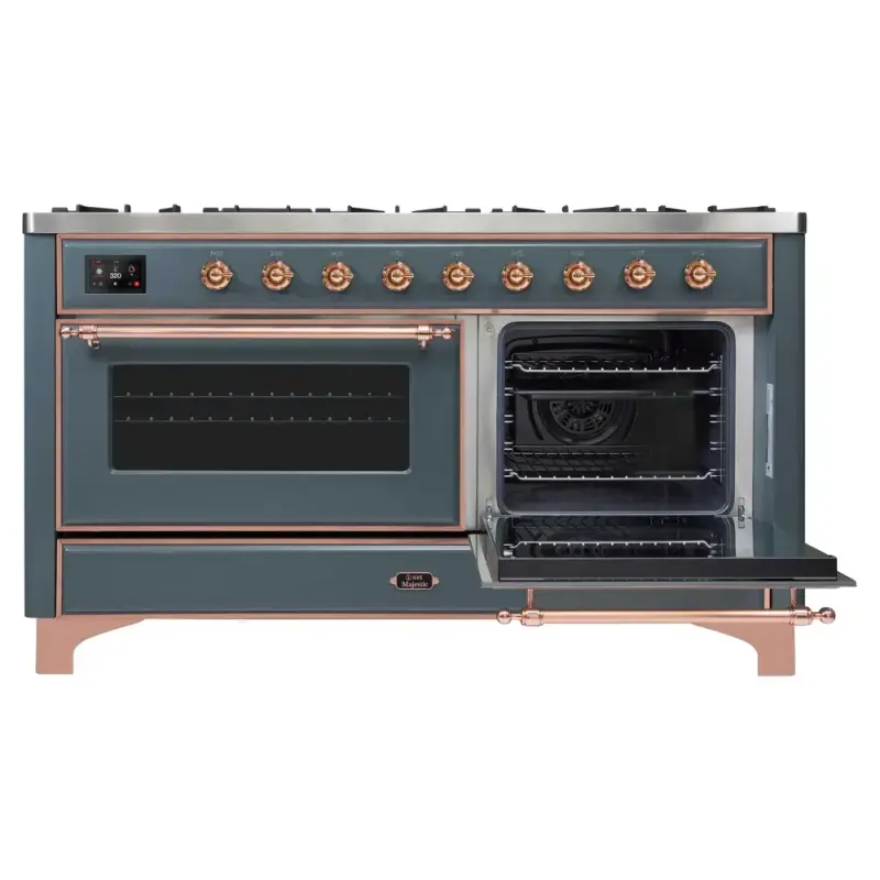 Majestic II Series 60" Dual Fuel Natural Gas Freestanding Range UM15FDNS3BGP