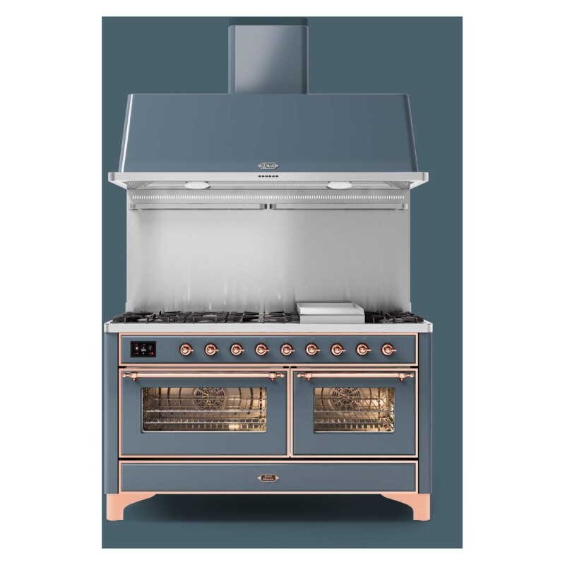 Majestic II Series 60" Dual Fuel Natural Gas Freestanding Range UM15FDNS3BGP